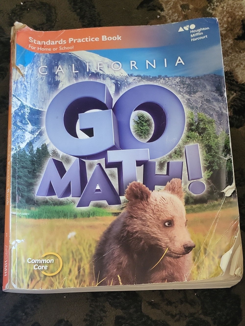 Go Math! Grade 2 Common Core Standards Practice Book California Edition HMH